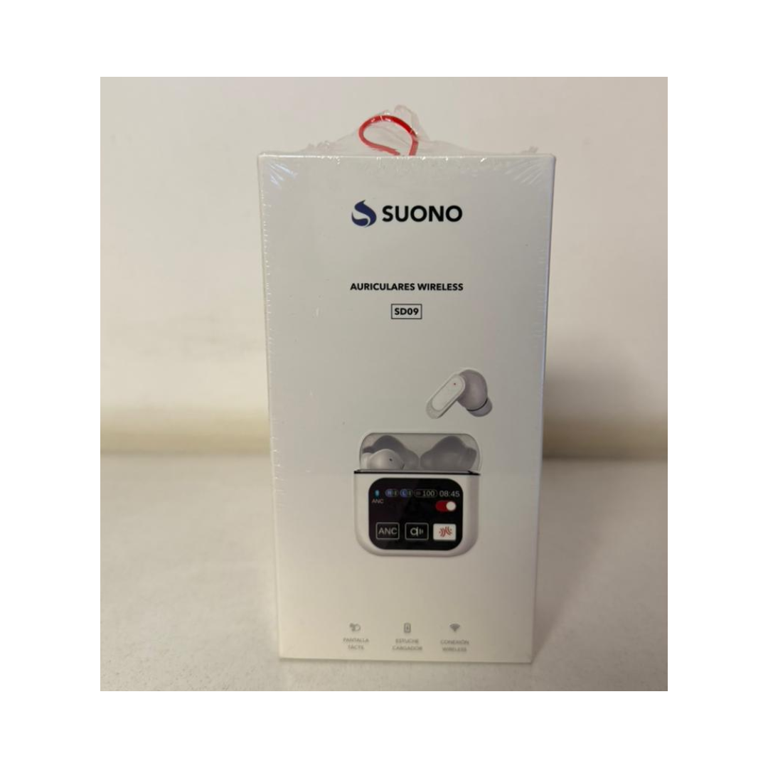 Auriculares Inalámbricos con Pantalla Suono
