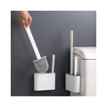 Escobilla de Silicona para Baño con Cepillo