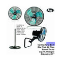 Ventilador 3 en 1 de 18” Star Trak con Aspas Metálicas